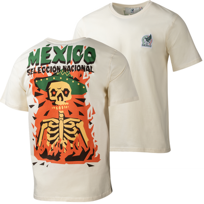 Mexico Men's Woven Badge Relaxed Short Sleeve Tee