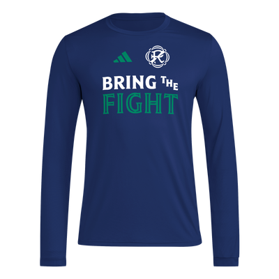 adidas New England Revolution Men’s Long Sleeve Jersey Hook Tee