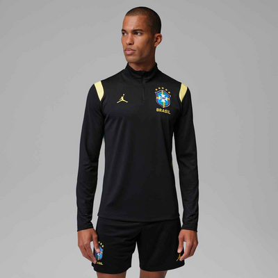 Nike Brasil Futebol x Jordan Academy Pro Men's Dri-FIT Drill Top