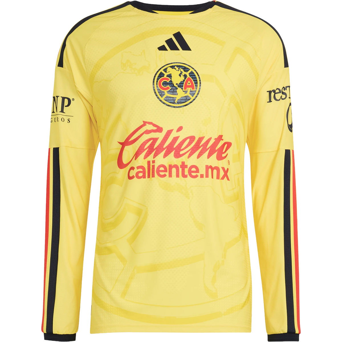 adidas Club America 2026-27 Authentic Home Long Sleeve Jersey
