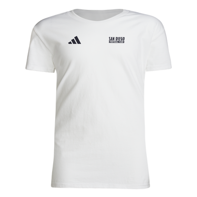 adidas San Diego FC Youth Short Sleeve Pregame Tee