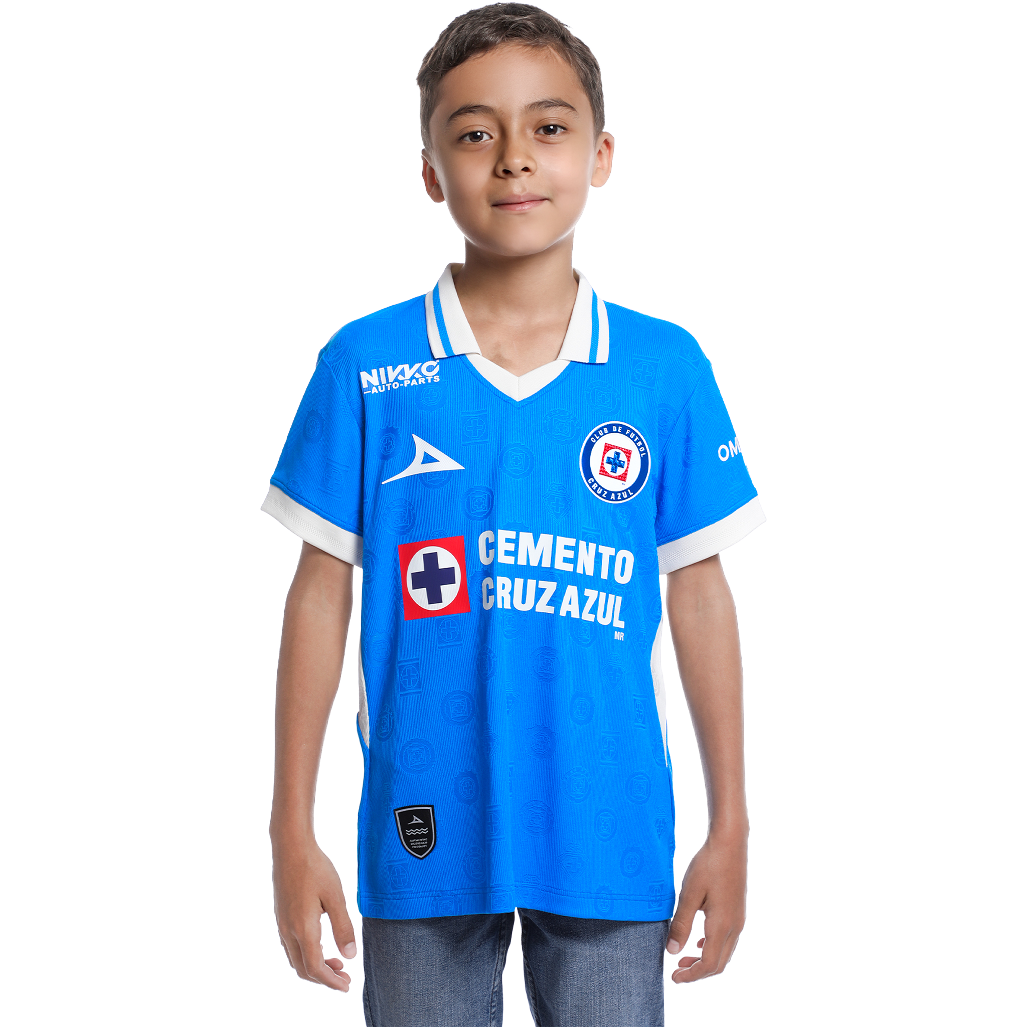 Pirma Cruz Azul 26-27 Youth Home Jersey