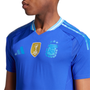 Camiseta auténtica de visitante adidas Argentina 2024 para hombre