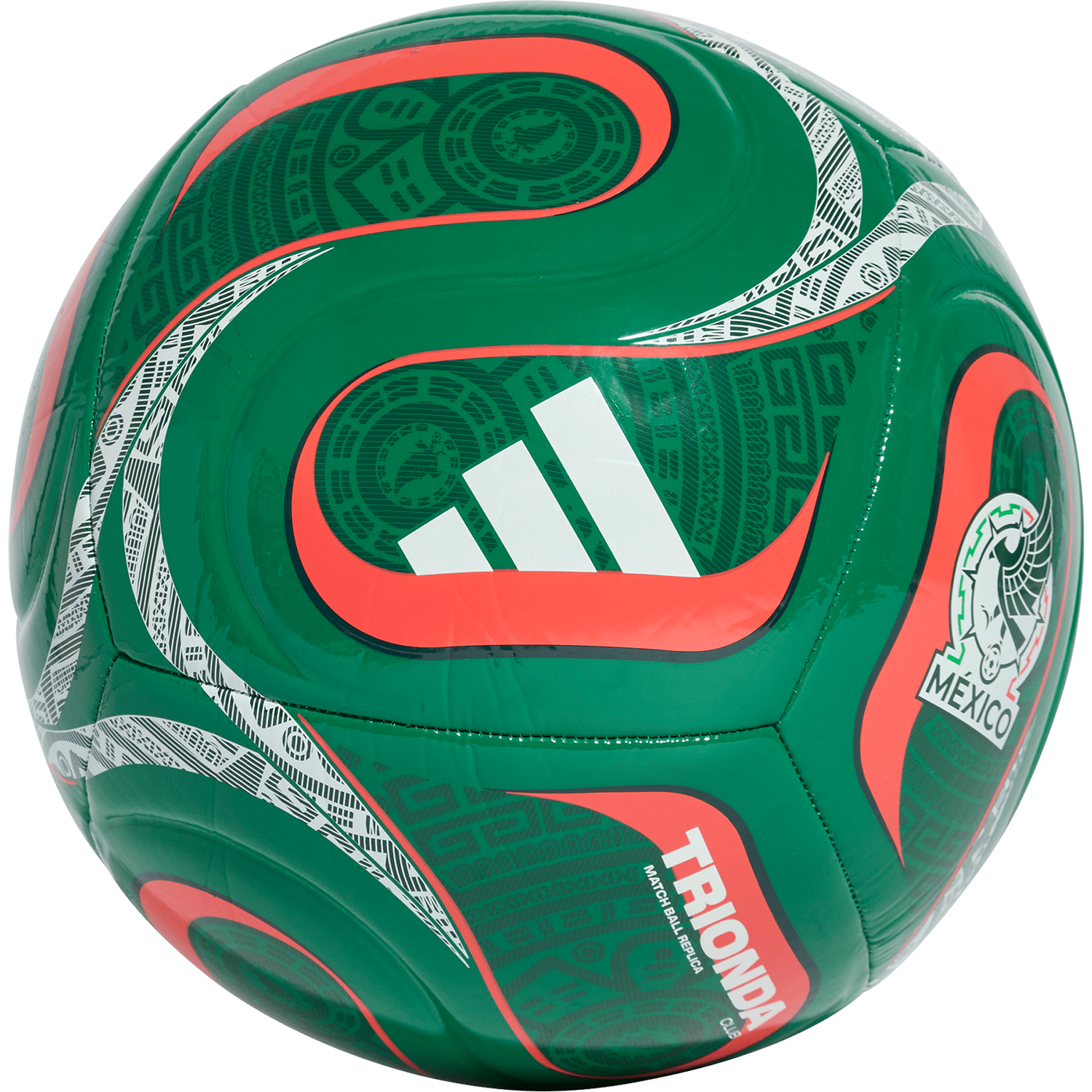 adidas World Cup 2026 Mexico Home Club Trionda Soccer Ball - White