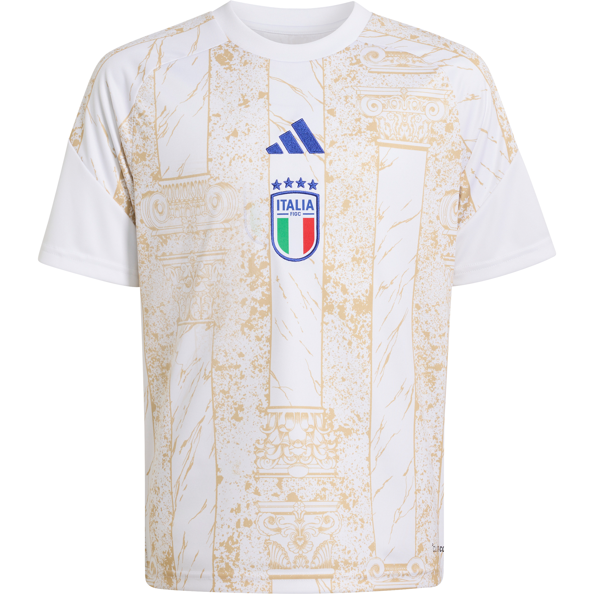 adidas Youth Italy Home Pre-Match Jersey