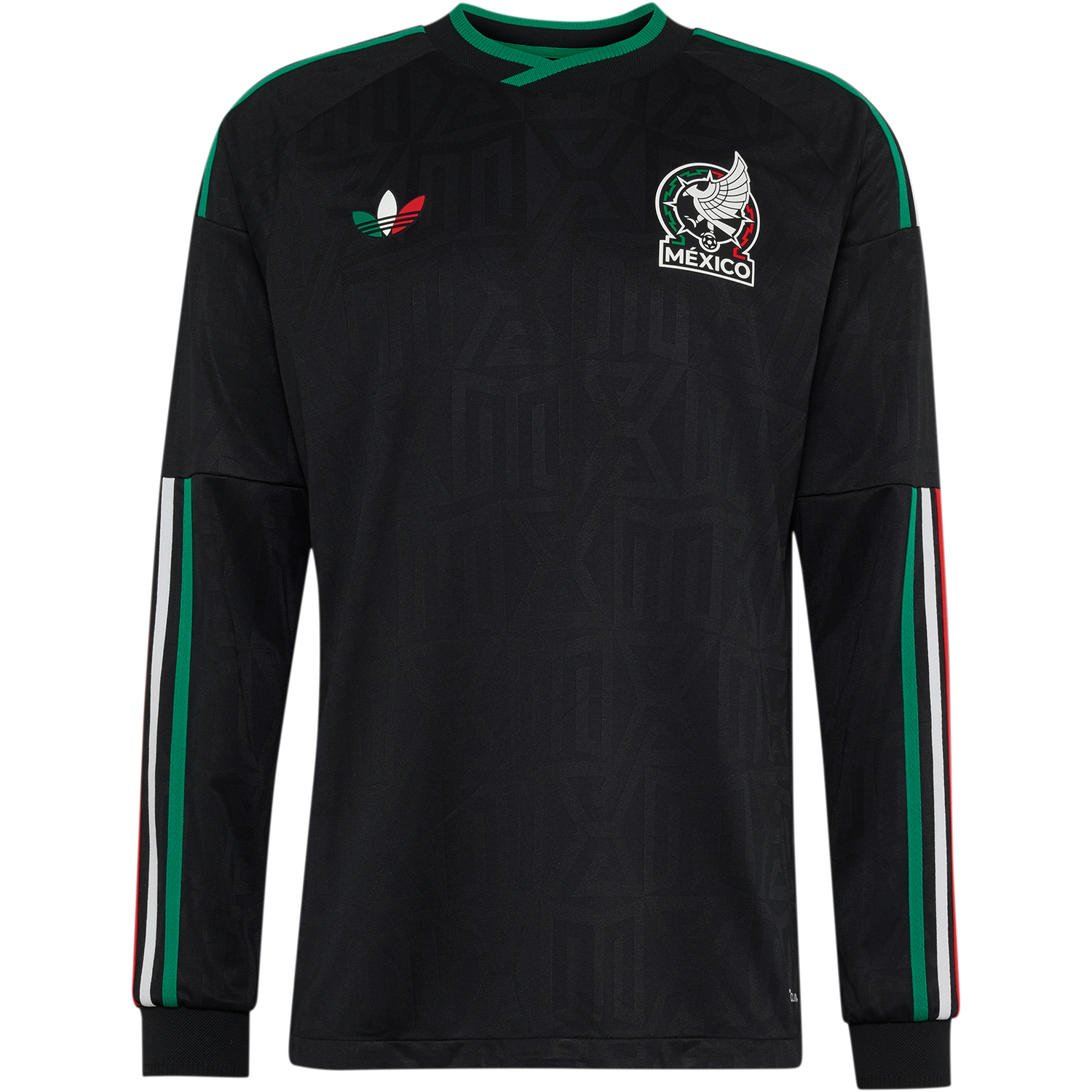 adidas Men's Mexico 3rd 2026 Authentic Long Sleeve Jersey