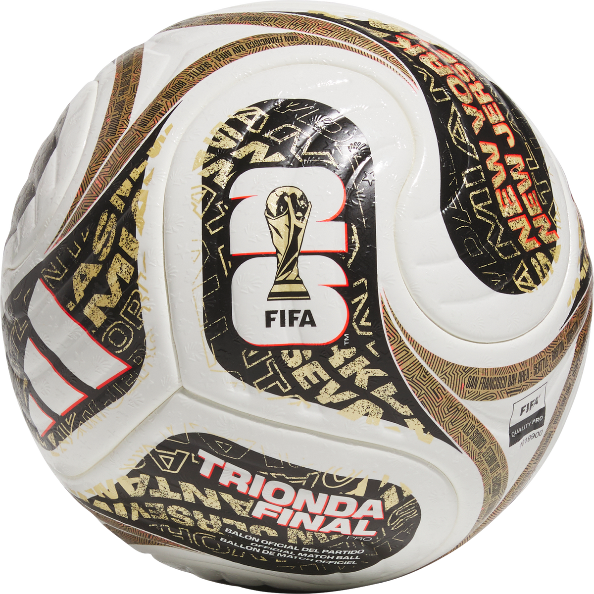 adidas World Cup 26 Trionda Pro Finals Ball