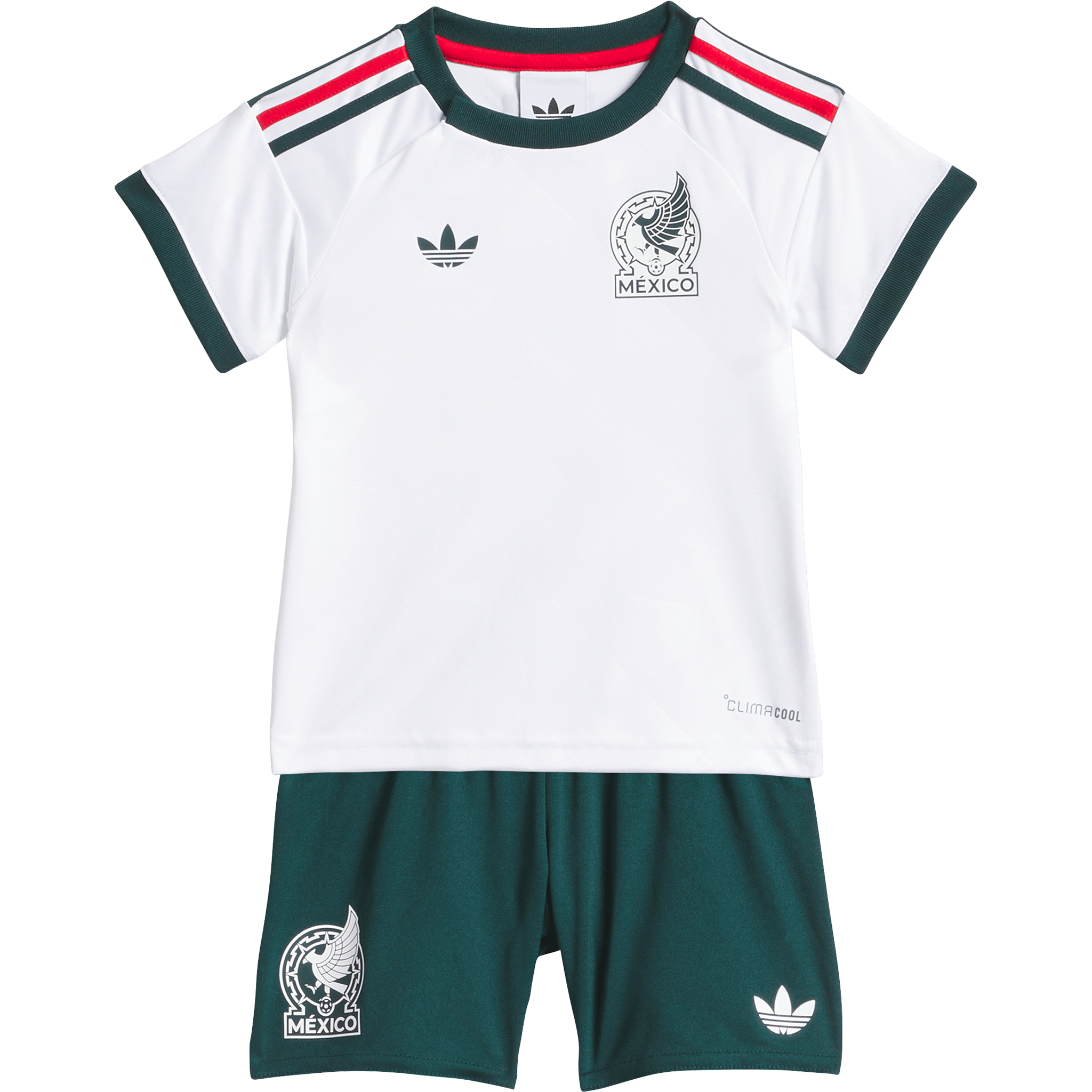 adidas Infant Mexico Away 2026 3-Piece Kit