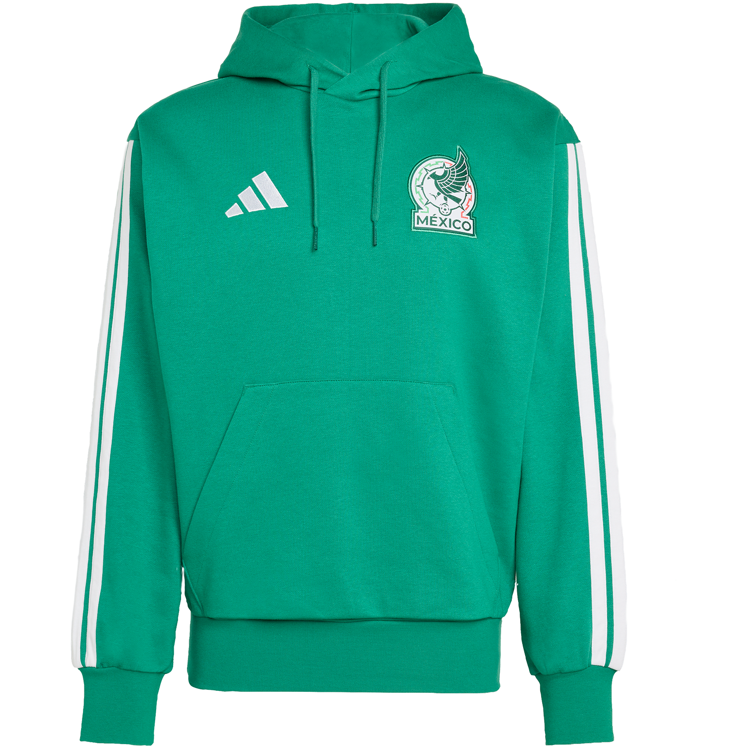 adidas Mexico DNA Fleece Hoodie - Bold Green