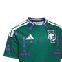 Camiseta adidas local de Arabia Saudita 2026 para jóvenes