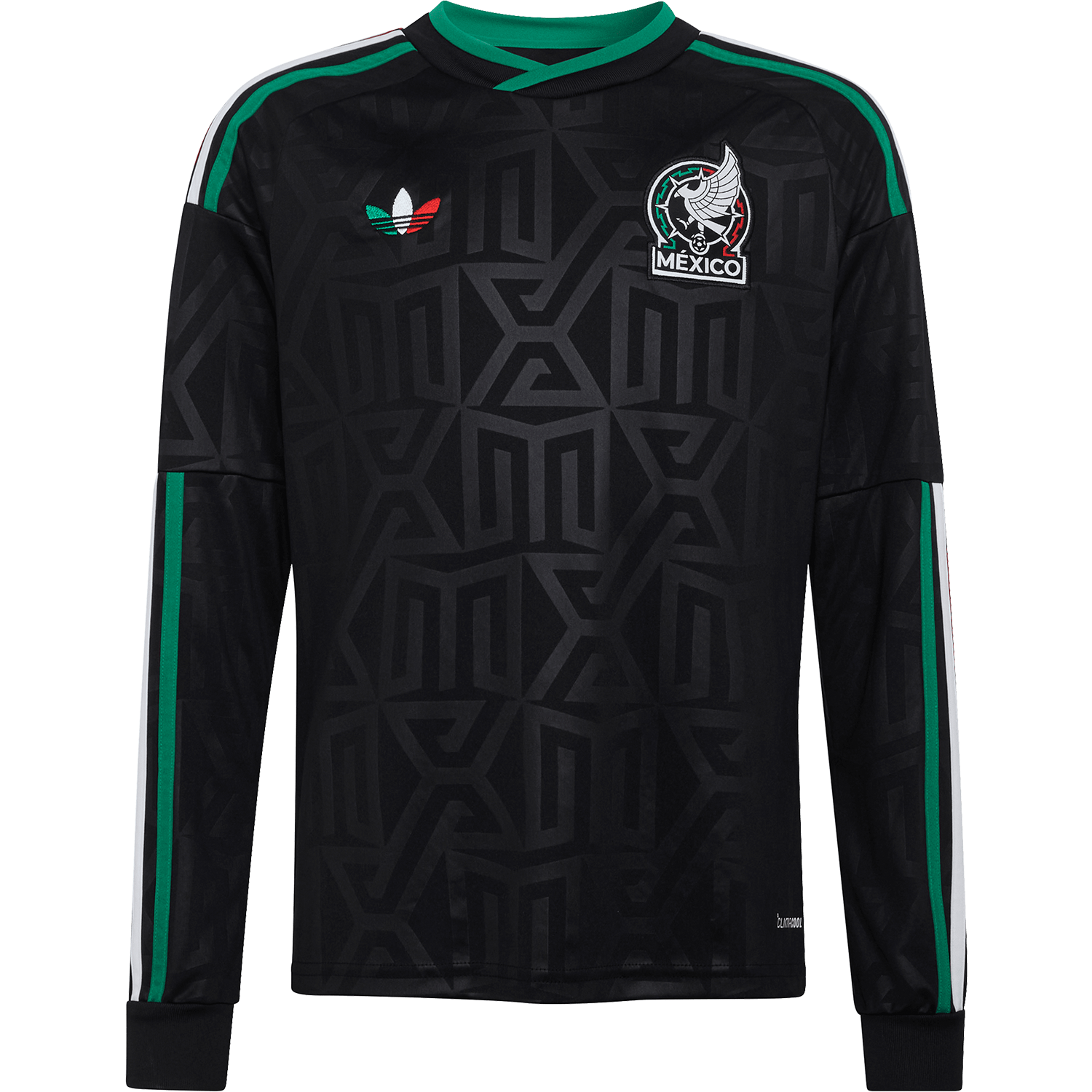adidas Youth Mexico 3rd 2026 Long Sleeve Stadium Jersey