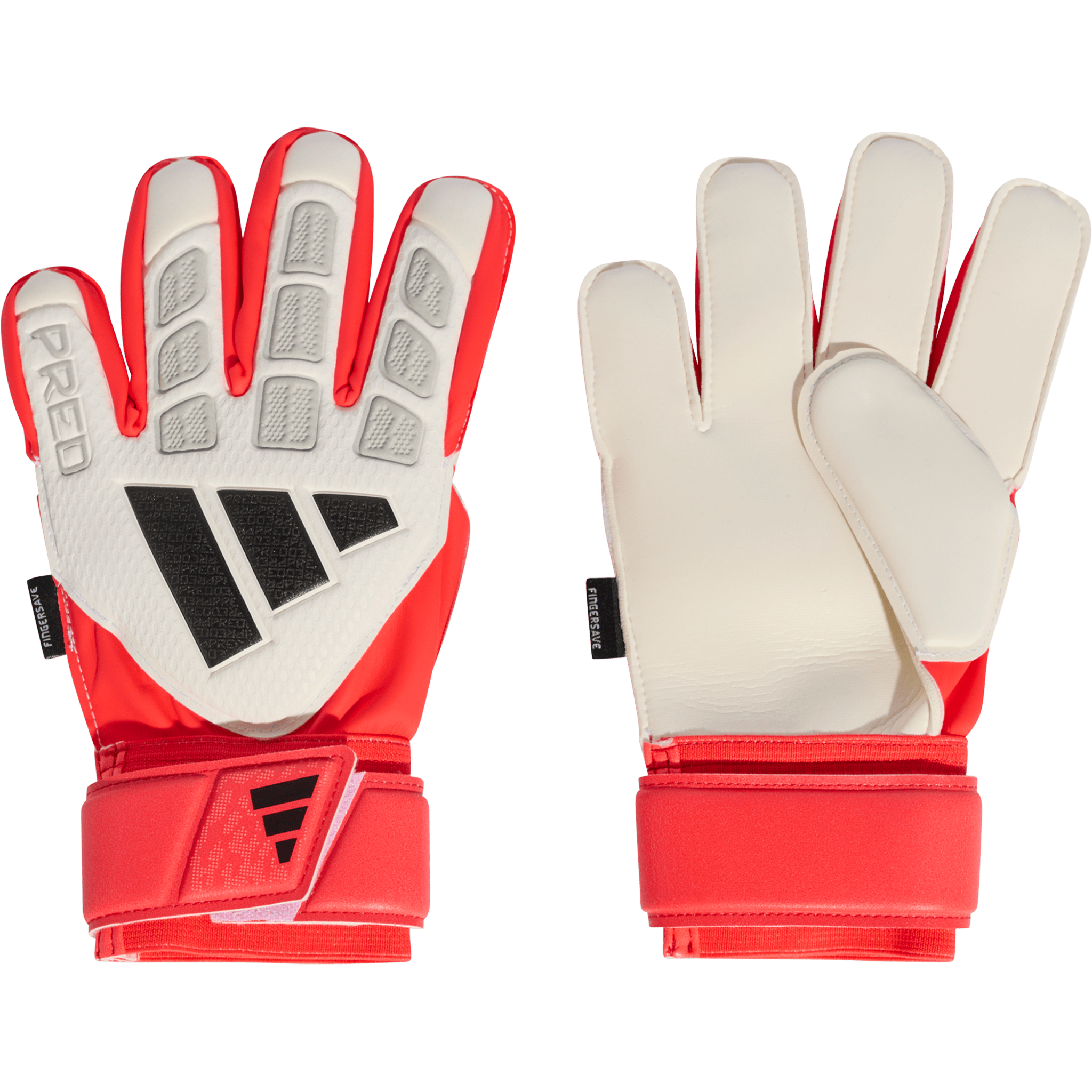 adidas Youth Predator Match Fingersave Goalkeeper Gloves