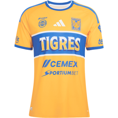 adidas Tigres Home 2026-27 Men's Authentic Jersey
