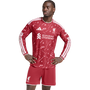 Camiseta auténtica de manga larga adidas del Liverpool FC para hombre, primera equipación 2026-27