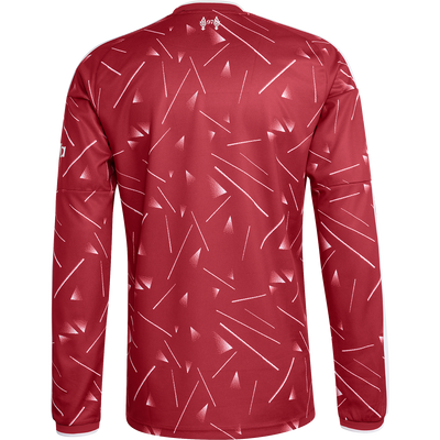 Camiseta de manga larga Adidas del Liverpool FC para hombre, primera equipación de estadio 2026-27