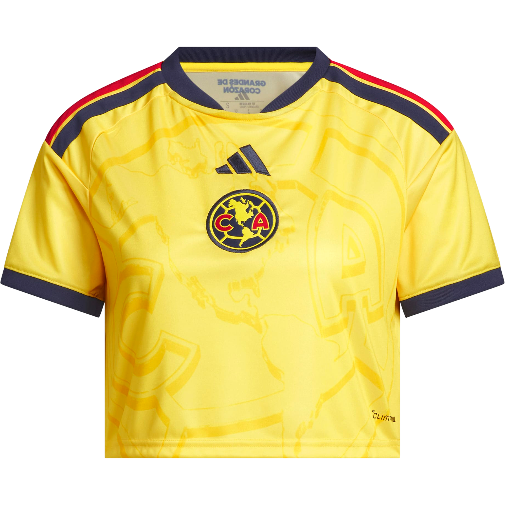 adidas Club America 2026-27 Women's Home Cropped Jersey