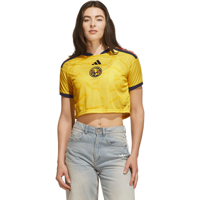 Camiseta de local de cuello redondo para mujer adidas Club América 2026-27