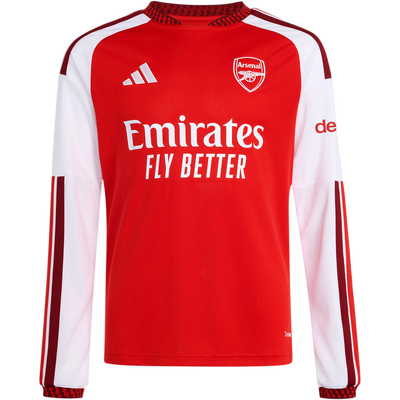 adidas Youth Arsenal Home 2026-27 Long Sleeve Stadium Jersey