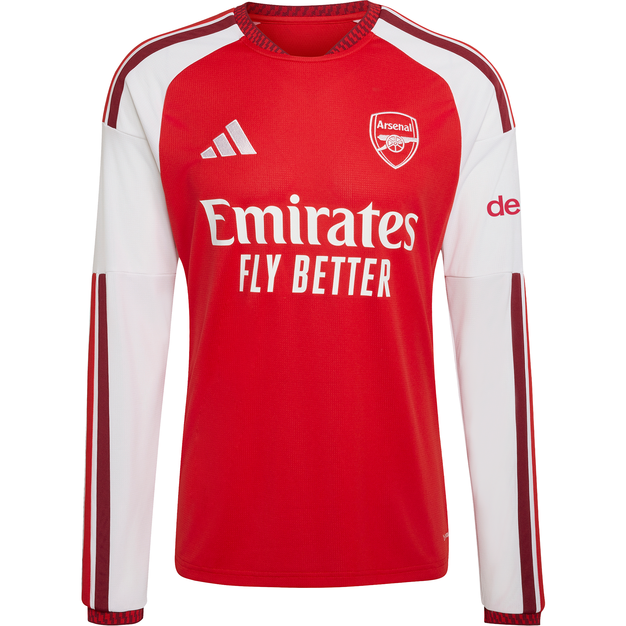 adidas Men's Arsenal Home 2026-27 Long Sleeve Stadium Jersey