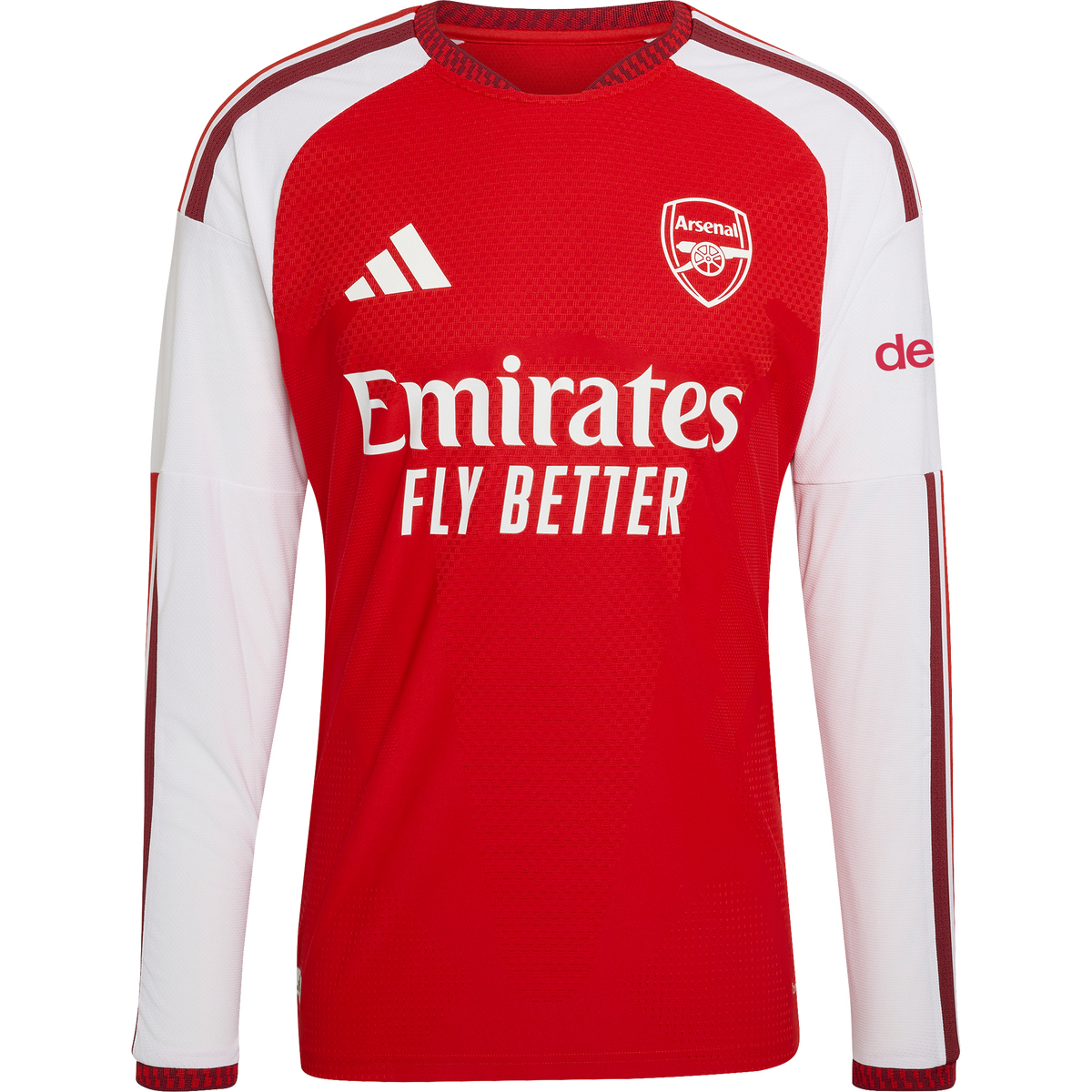 adidas Men's Arsenal Home 2026-27 Long Sleeve Authentic Jersey