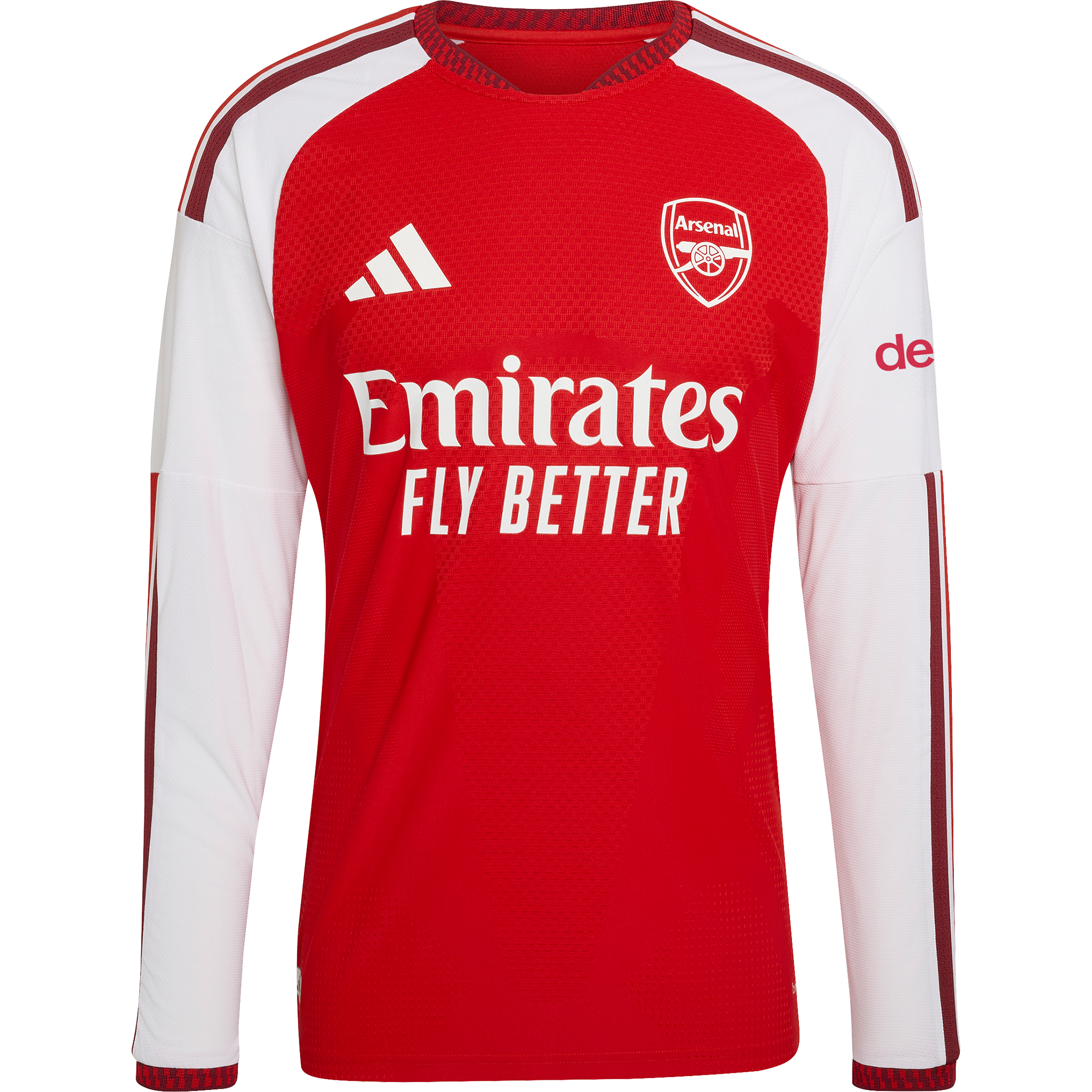adidas Men's Arsenal Home 2026-27 Long Sleeve Authentic Jersey