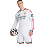 Camiseta de manga larga auténtica de local adidas Real Madrid 2026-27