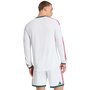Camiseta de manga larga auténtica de local adidas Real Madrid 2026-27