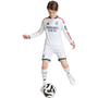 Camiseta de manga larga local adidas Real Madrid 2026-27 para jóvenes