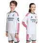 Camiseta de manga larga local adidas Real Madrid 2026-27 para jóvenes