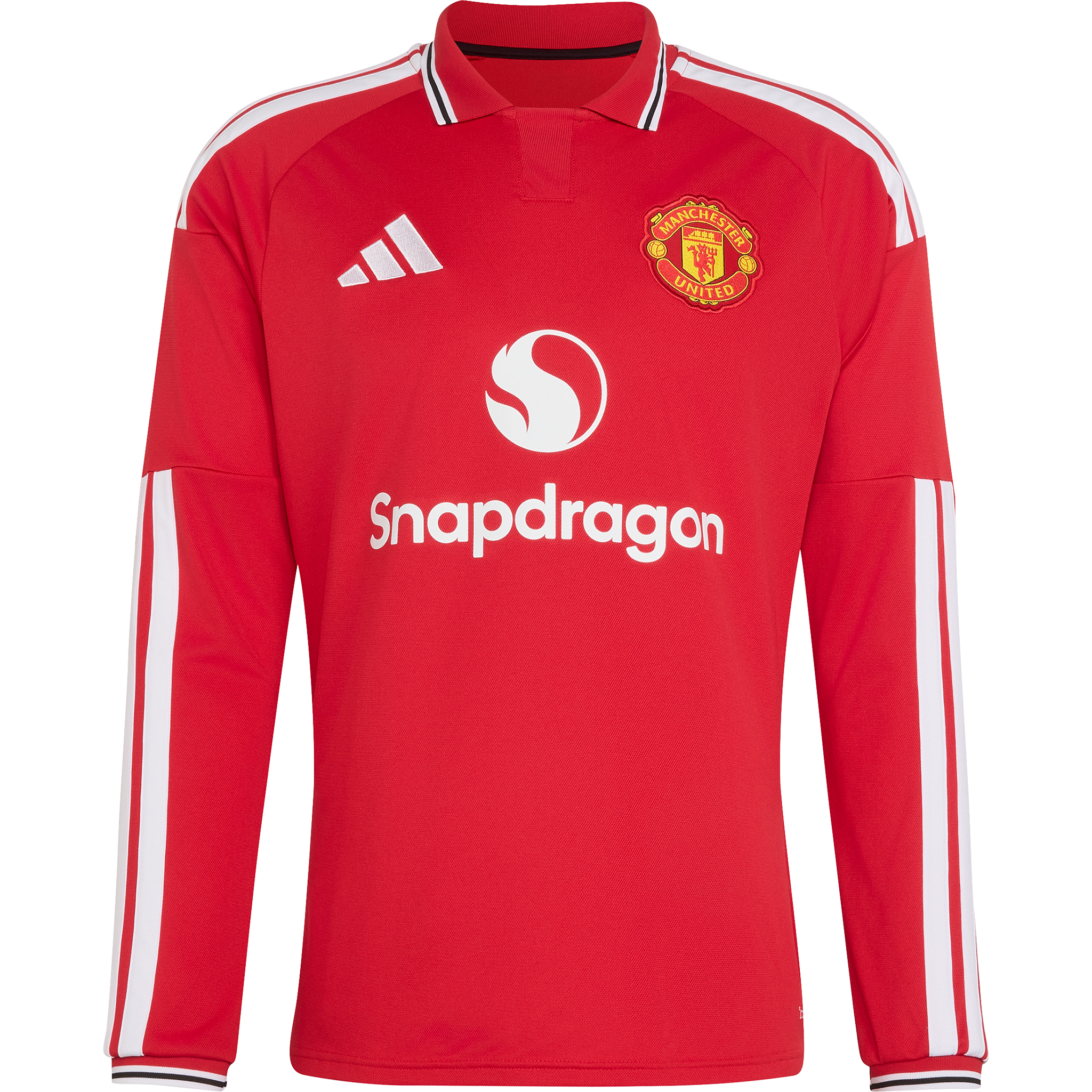 adidas Men's Manchester United Home 2026-27 Long Sleeve Stadium Jersey