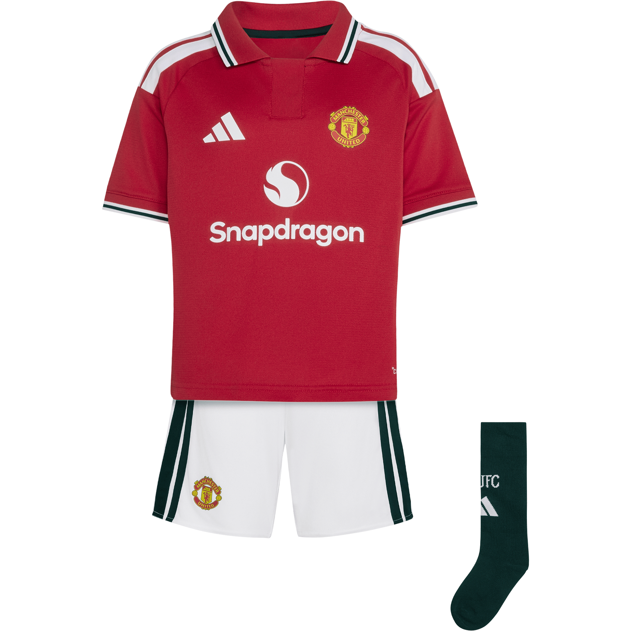 adidas Manchester United 2026-27 Toddler Home Stadium Kit