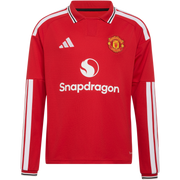 adidas Youth Manchester United Home 2026-27 Long Sleeve Stadium Jersey
