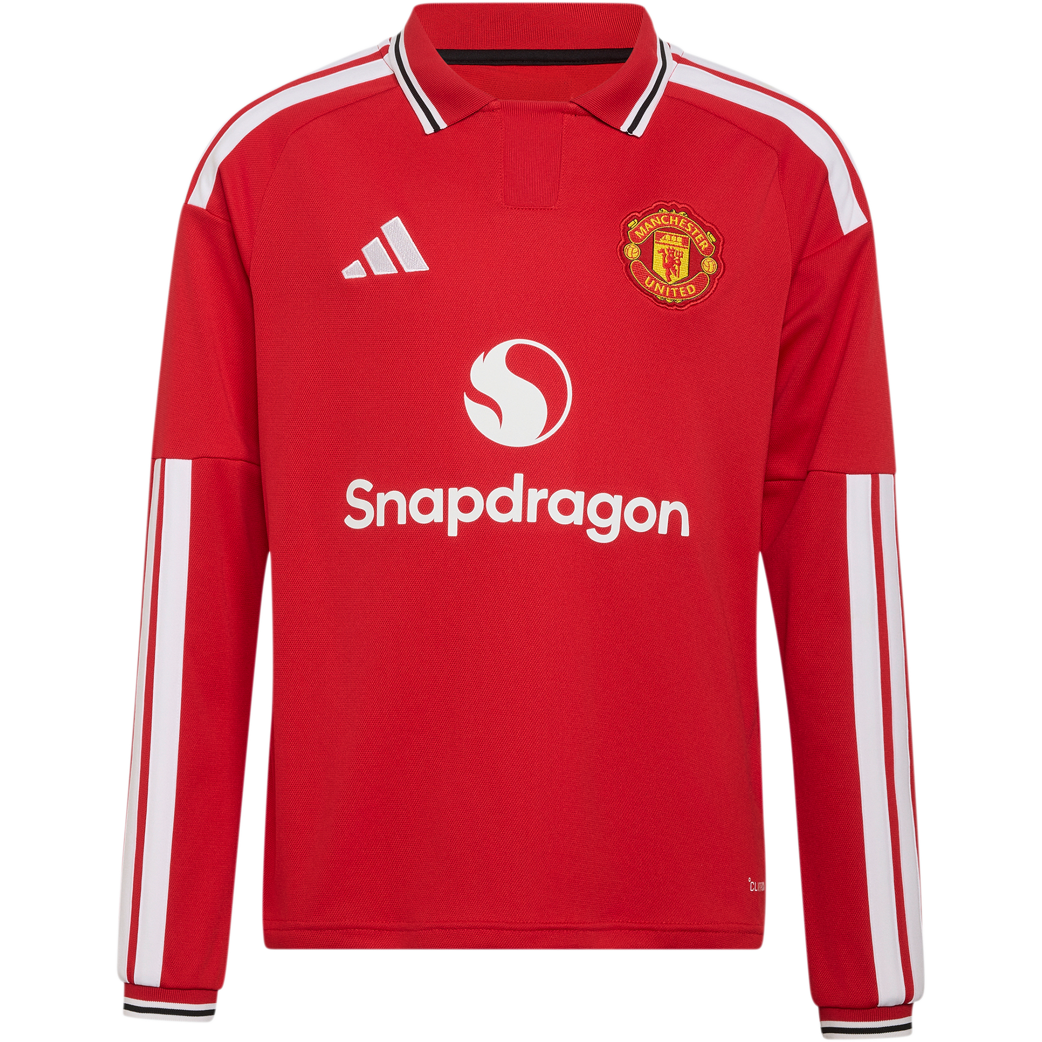 adidas Youth Manchester United Home 2026-27 Long Sleeve Stadium Jersey
