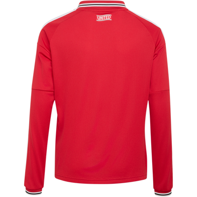 Camiseta de estadio de manga larga adidas Manchester United Home 2026-27 para jóvenes