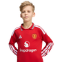 adidas Youth Manchester United Home 2026-27 Long Sleeve Stadium Jersey