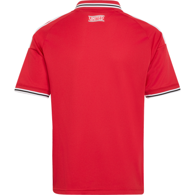 Camiseta de estadio adidas para jóvenes del Manchester United Home 2026-27