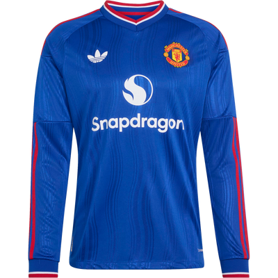 adidas Manchester United Men’s Away 2026-27 Long Sleeve Authentic Jersey