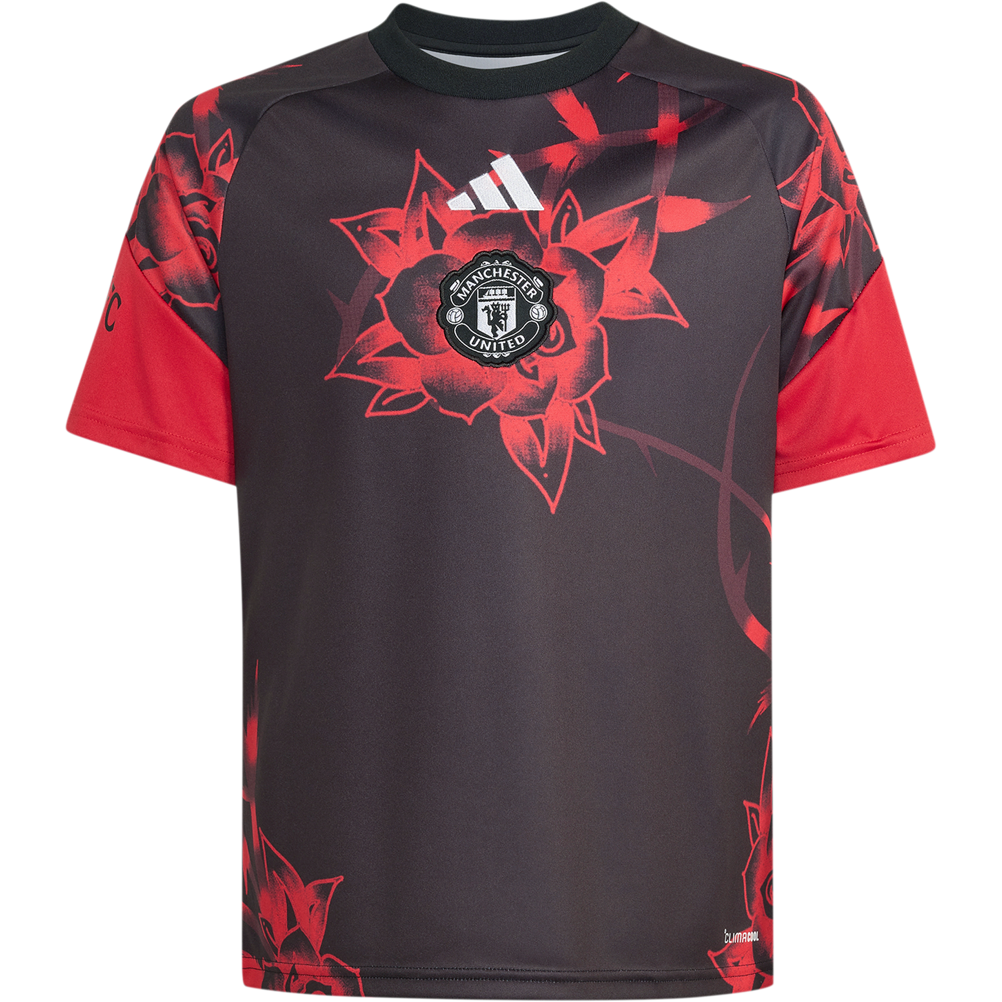 adidas Youth Manchester United 2026-27 Pre-Match Jersey