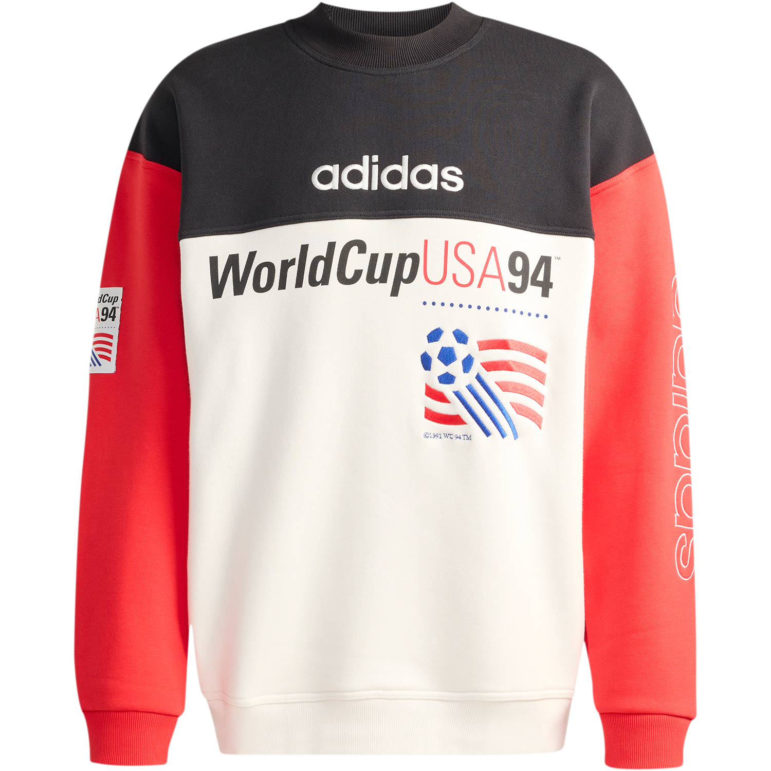 adidas USA 94 Black Graphic Sweatshirt