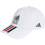 Gorra de béisbol adidas México 26 de 3 franjas