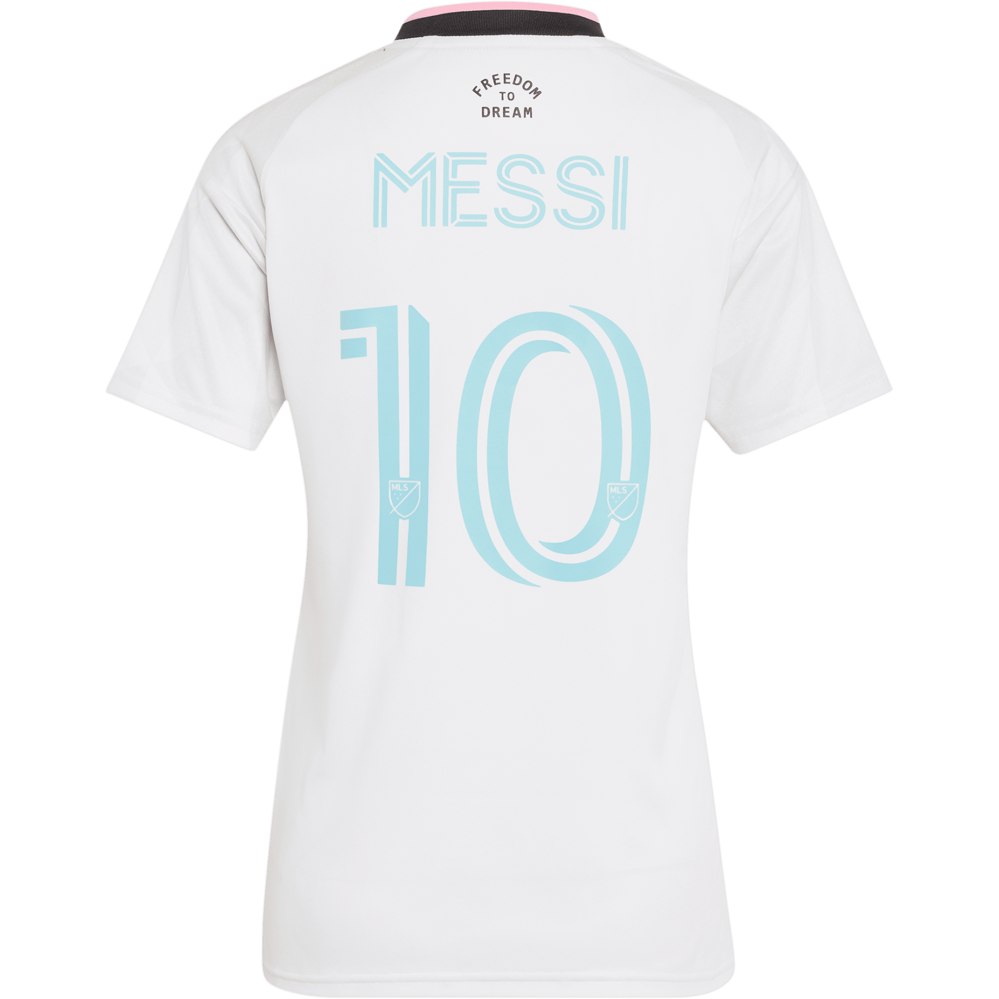 Camiseta de estadio adidas Inter Miami 2026 de Lionel Messi para mujer, tercera equipación