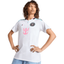 Camiseta de estadio adidas Inter Miami 2026 de Lionel Messi para mujer, tercera equipación