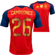 adidas Spain 2026 Men's Home Stadium Winners Jersey - Campeones #26