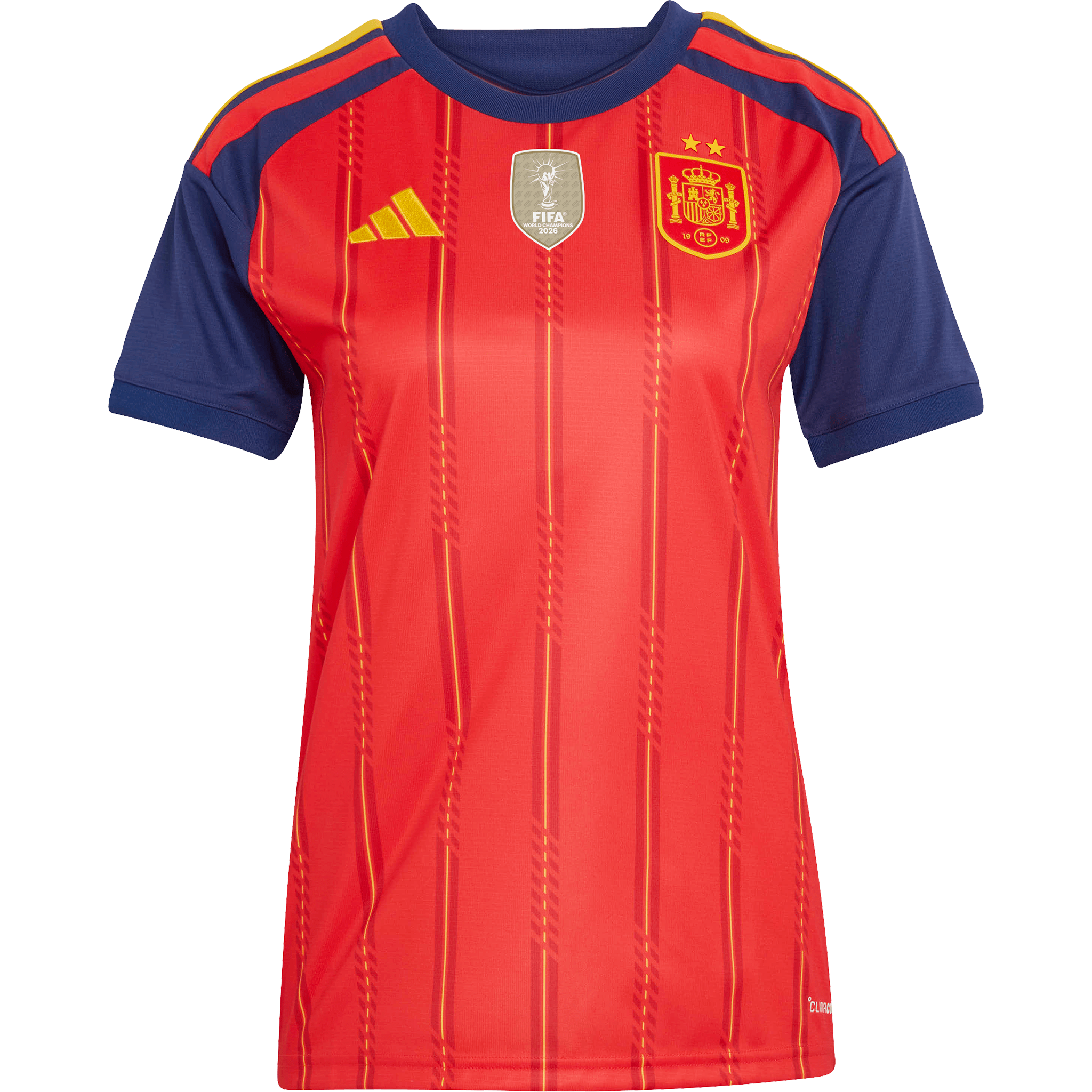 adidas Spain 2026 Women's Home Stadium Winners Jersey