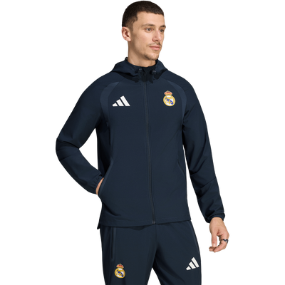 Adidas Real Madrid Tiro Travel Full Zid Windbreaker