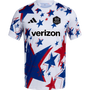 Camiseta prepartido Adidas para hombre Houston Dynamo 2026 MLS Americana
