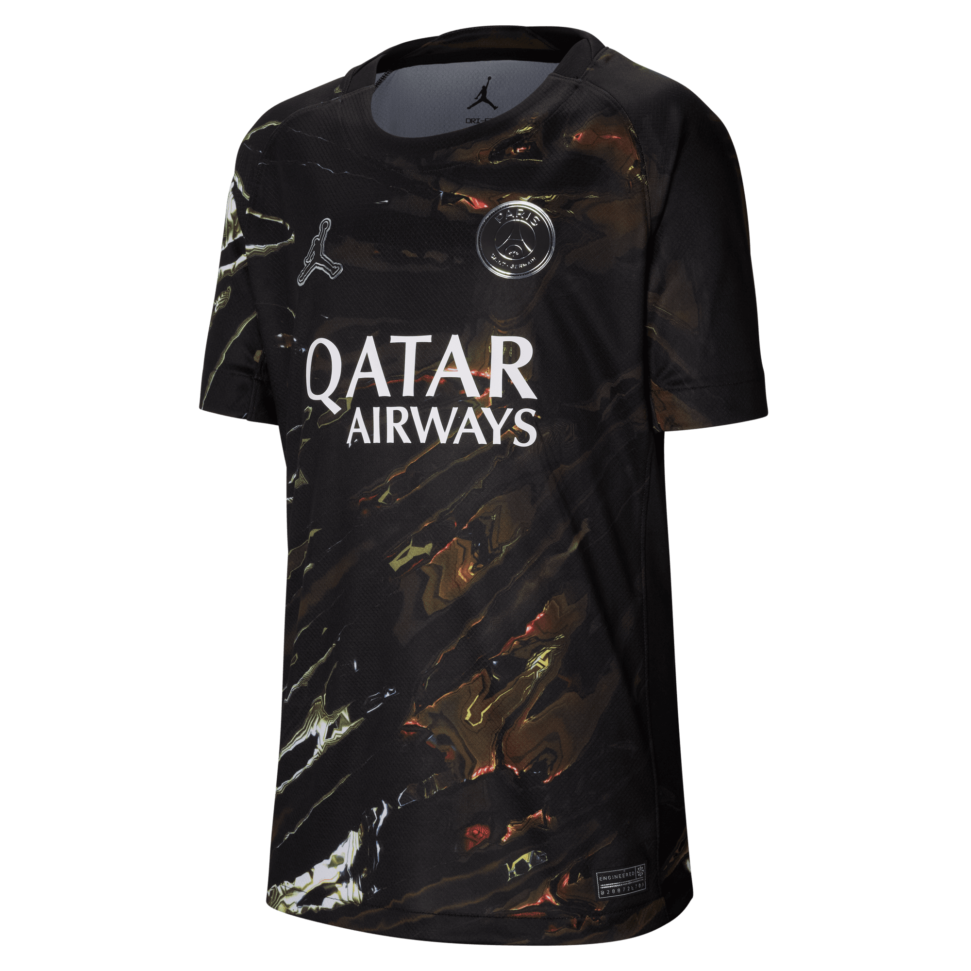 Nike Jordan PSG 2026 Youth 5th Short Sleeve Stadium Jersey - Night Edition