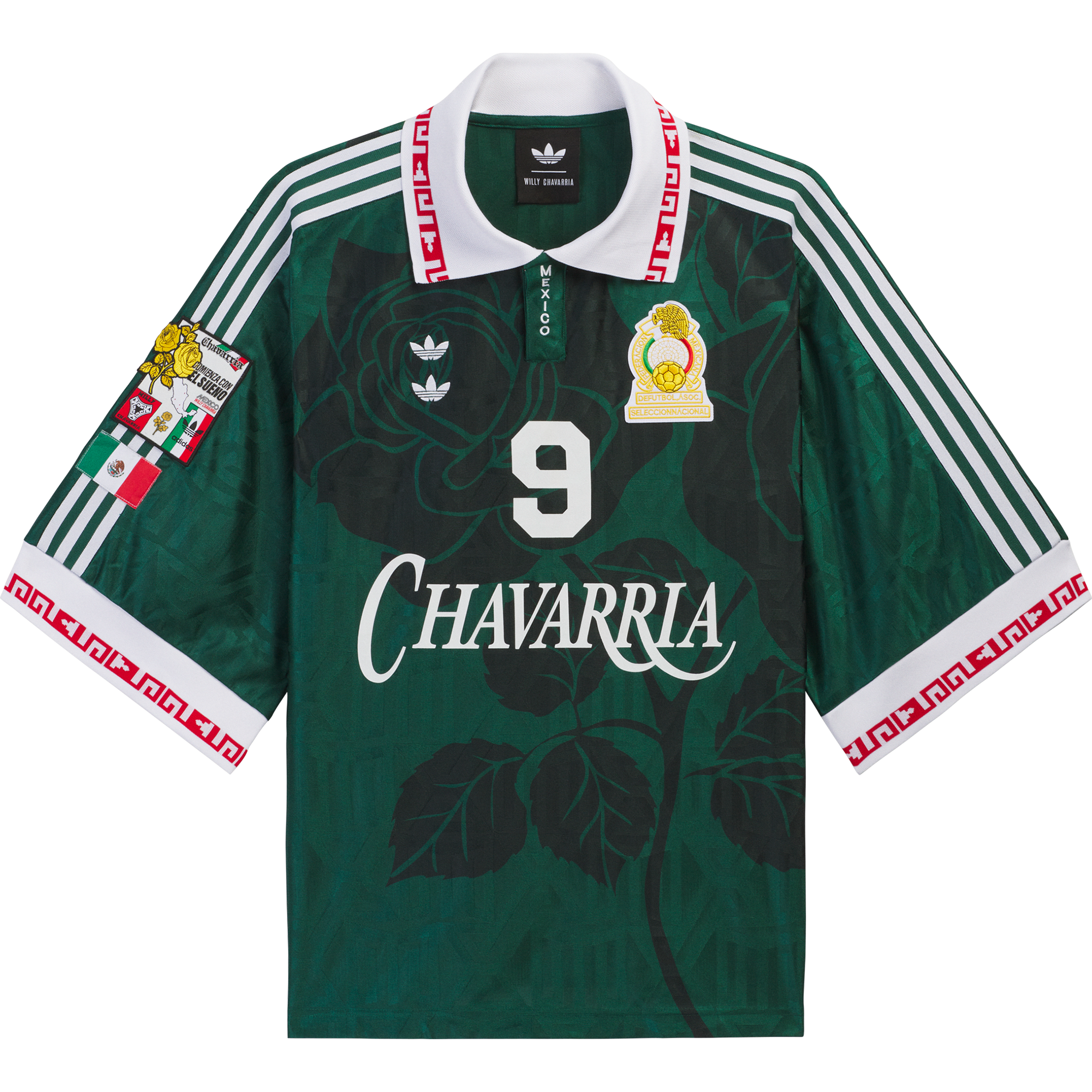 adidas Chavarria Mexico Jersey - Collegiate