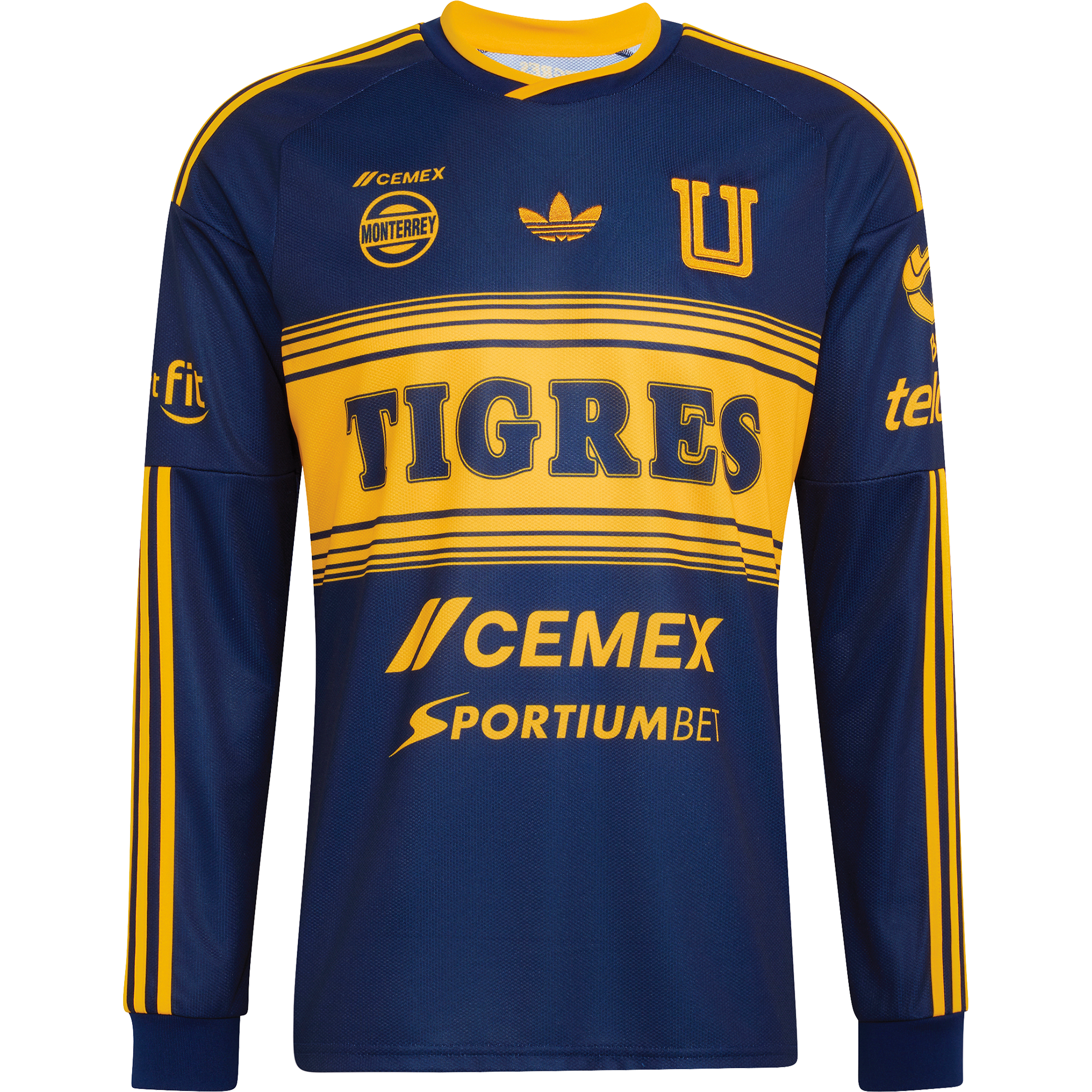 adidas Tigres UANL Men’s Away 2026-27 Long Sleeve Stadium Jersey