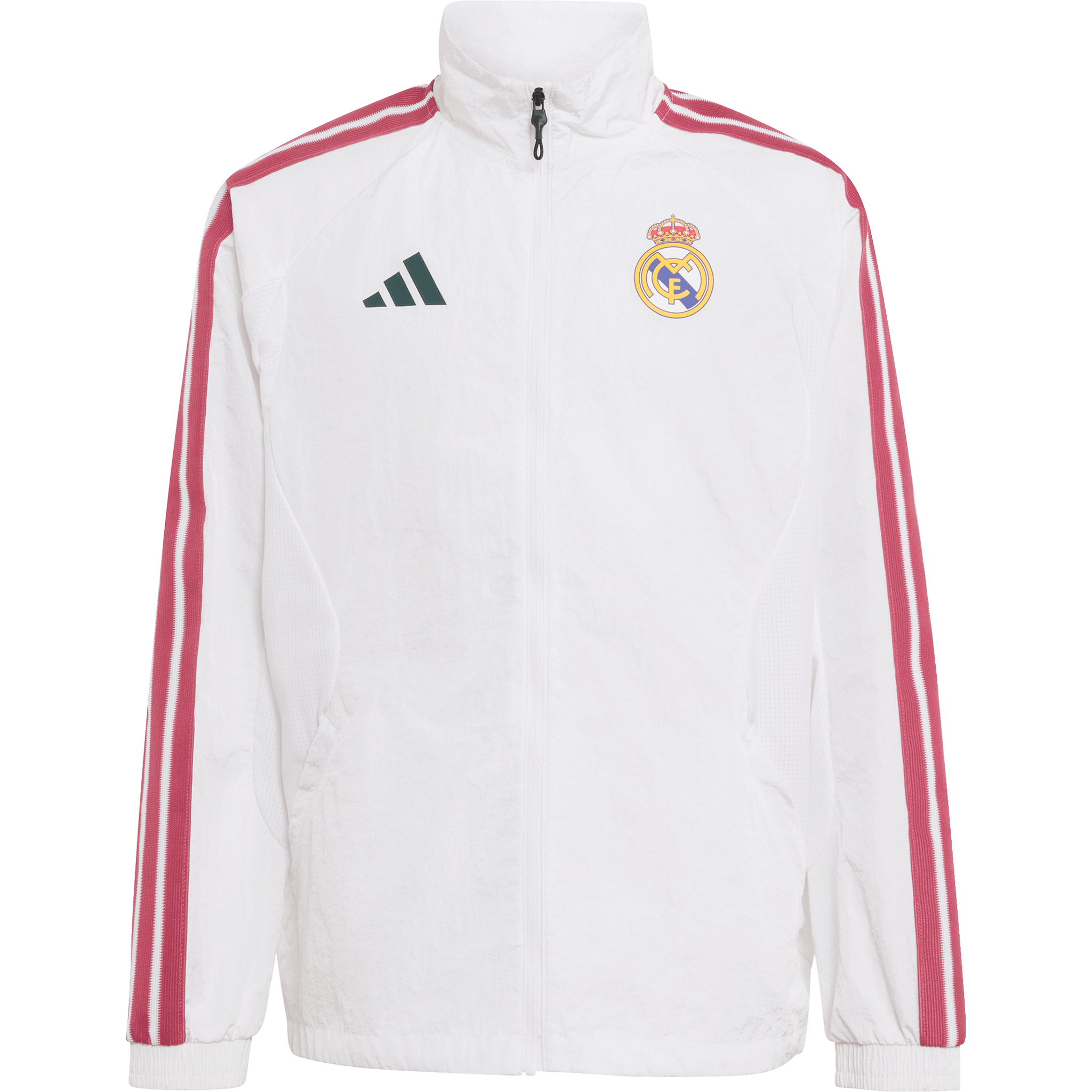 adidas Youth Real Madrid Home Anthem Jacket